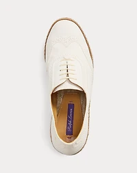 Barlowe 110 MM Goat-Suede Espadrille
