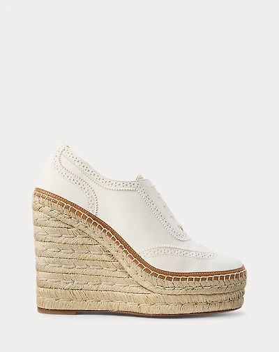 Barlowe 110 MM Goat-Suede Espadrille