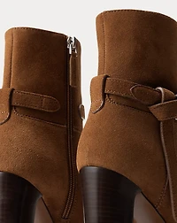 Donnely 90 MM Calf-Suede Bootie