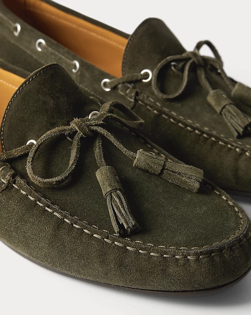 Harold Tassel Calf-Suede Driver