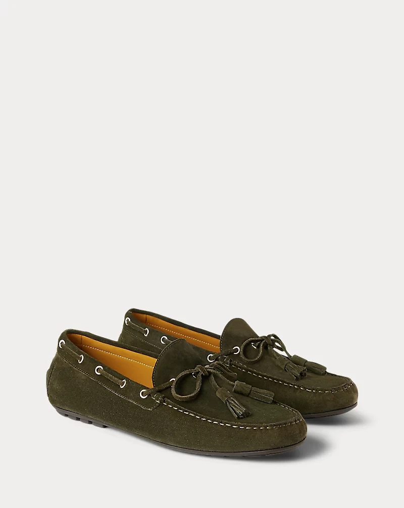 Harold Tassel Calf-Suede Driver