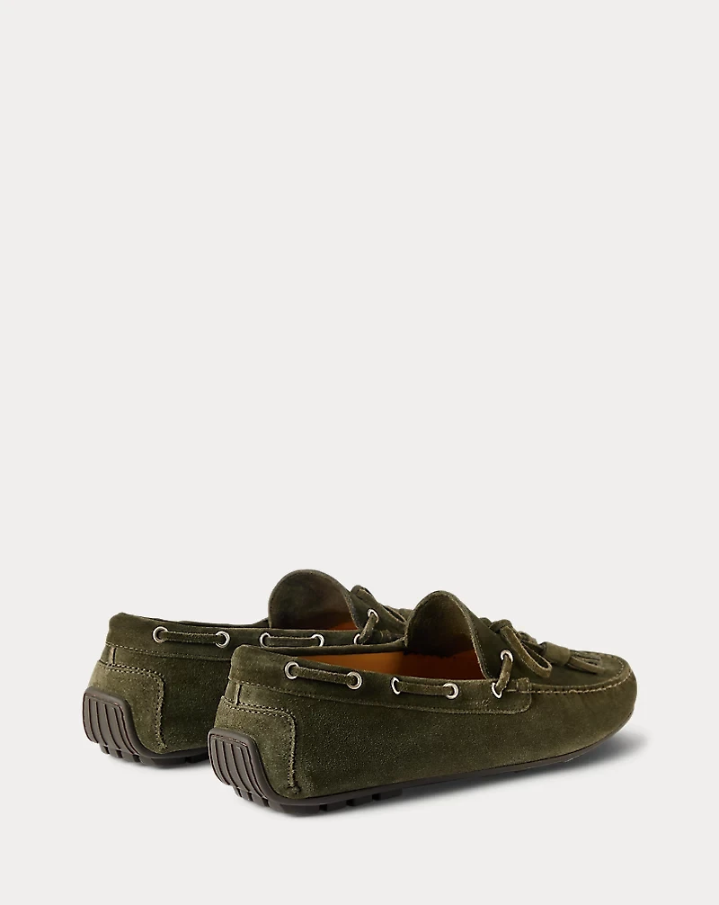 Harold Tassel Calf-Suede Driver