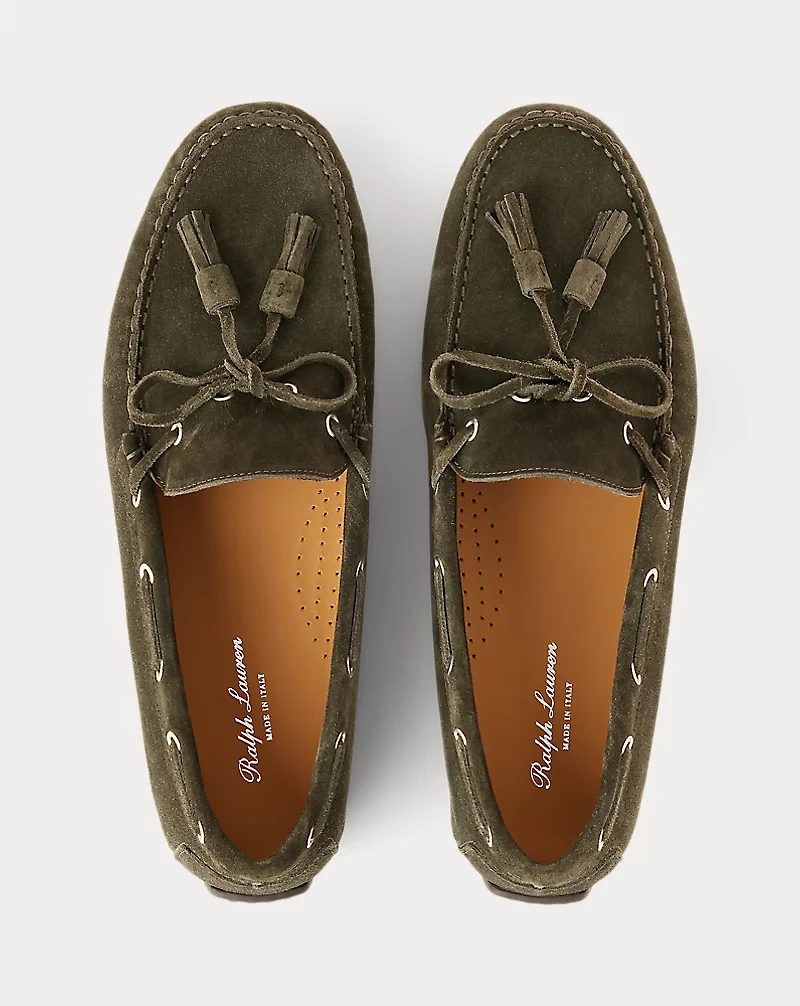 Harold Tassel Calf-Suede Driver