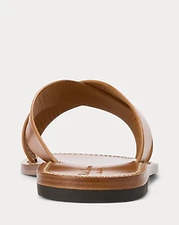 Leather Slide Sandal