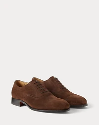 Denver Calf-Suede Cap-Toe Shoe