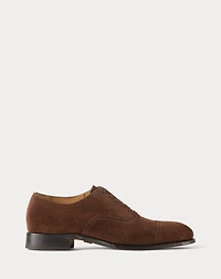 Denver Calf-Suede Cap-Toe Shoe