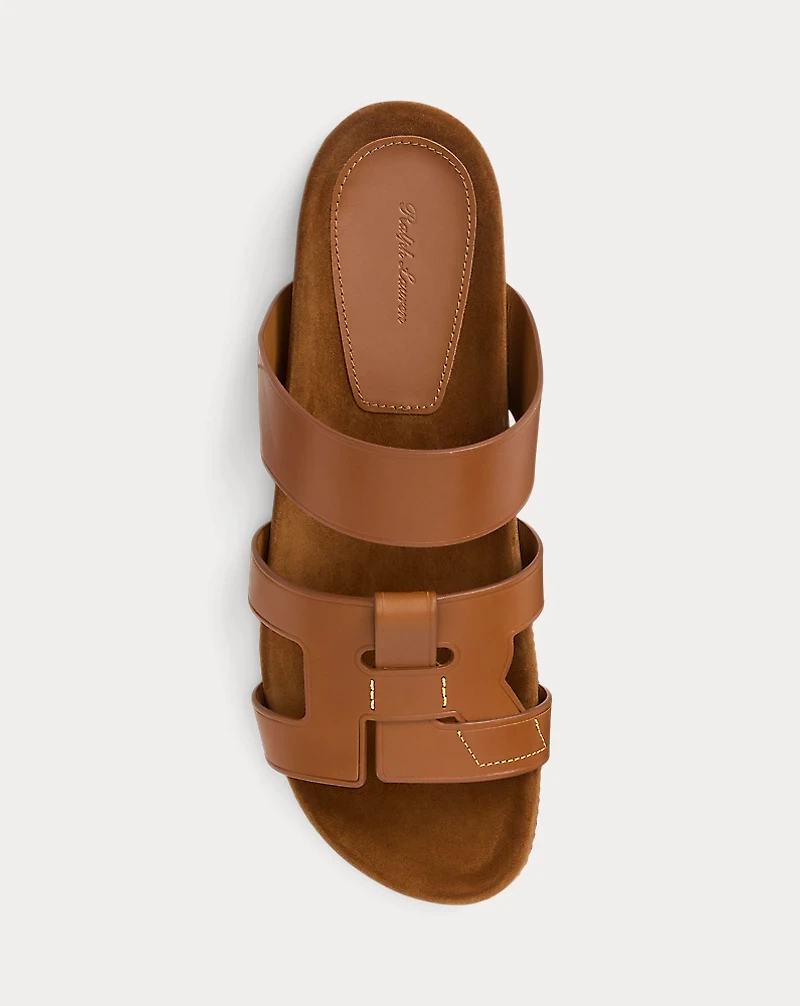 Fisher Calfskin Slide Sandal