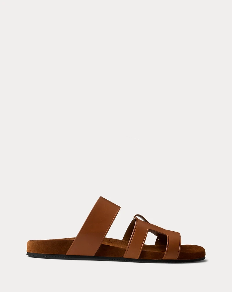 Fisher Calfskin Slide Sandal