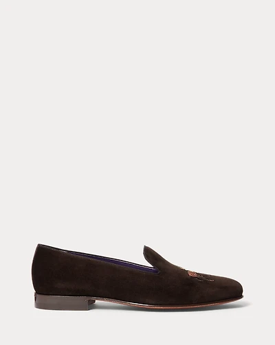 Alonzo Standing Horse Velvet Slipper