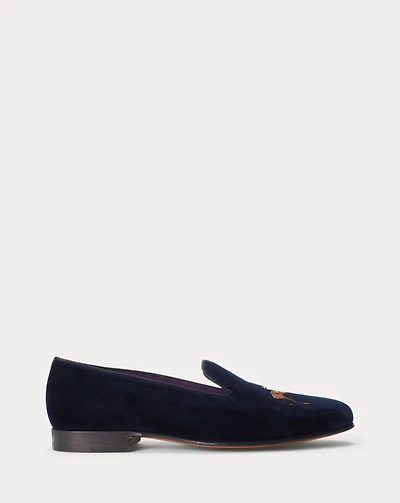 Alonzo Standing Horse Velvet Slipper