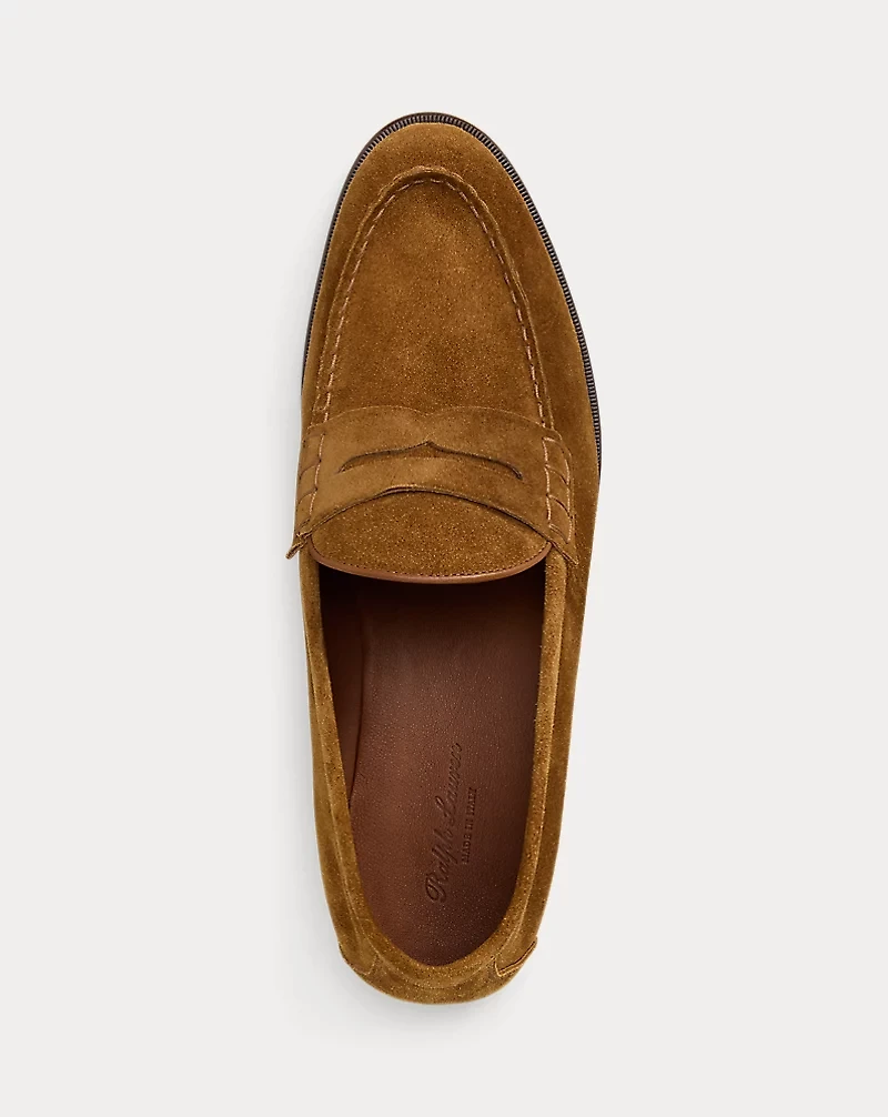 Bolden Calf-Suede Penny Loafer