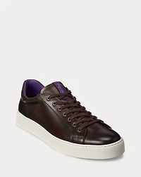 Severn Burnished Calfskin Sneaker