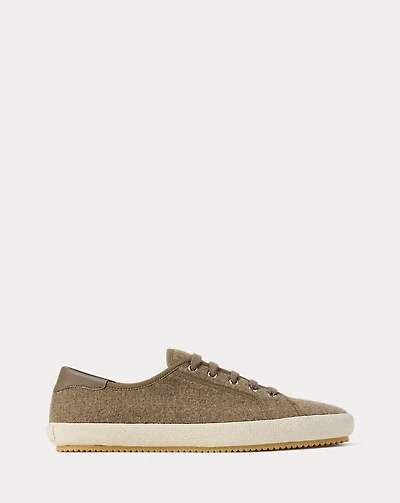 Bayston Wool Flannel Sneaker