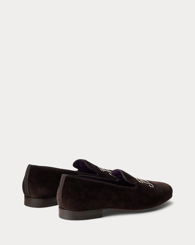 Alonzo Bullion Velvet Slipper
