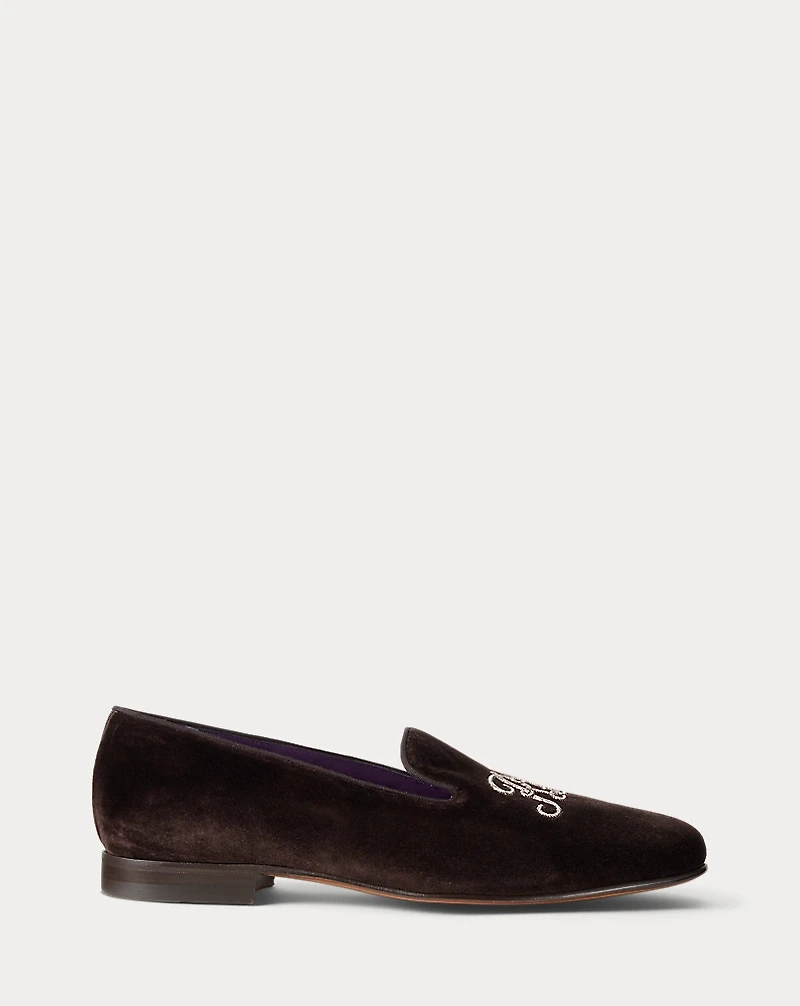 Alonzo Bullion Velvet Slipper