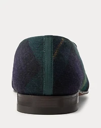 Alonzo Plaid Wool-Blend Slipper