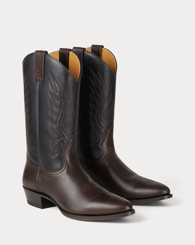 Leather Western Boot