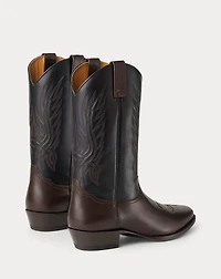 Leather Western Boot