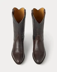 Leather Western Boot
