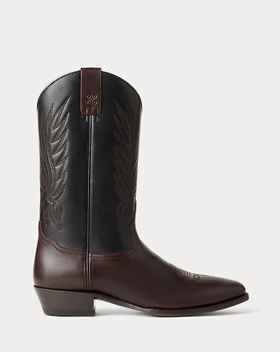 Leather Western Boot