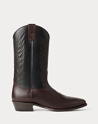 Leather Western Boot
