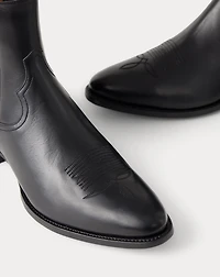 Leather Chelsea Western Boot