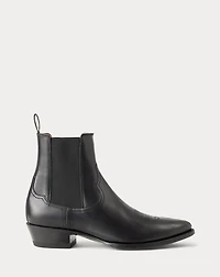 Leather Chelsea Western Boot