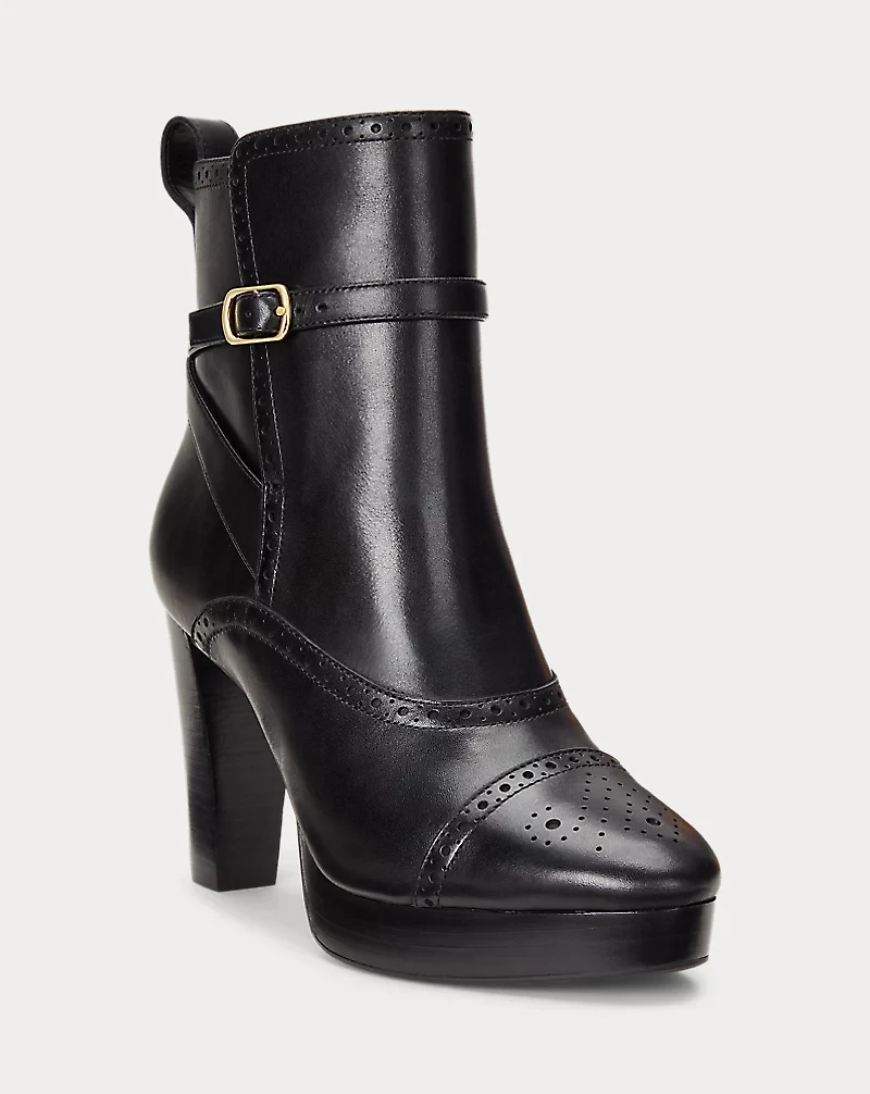 Mckinsey Burnished Leather Bootie