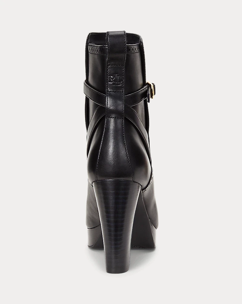 Mckinsey Burnished Leather Bootie