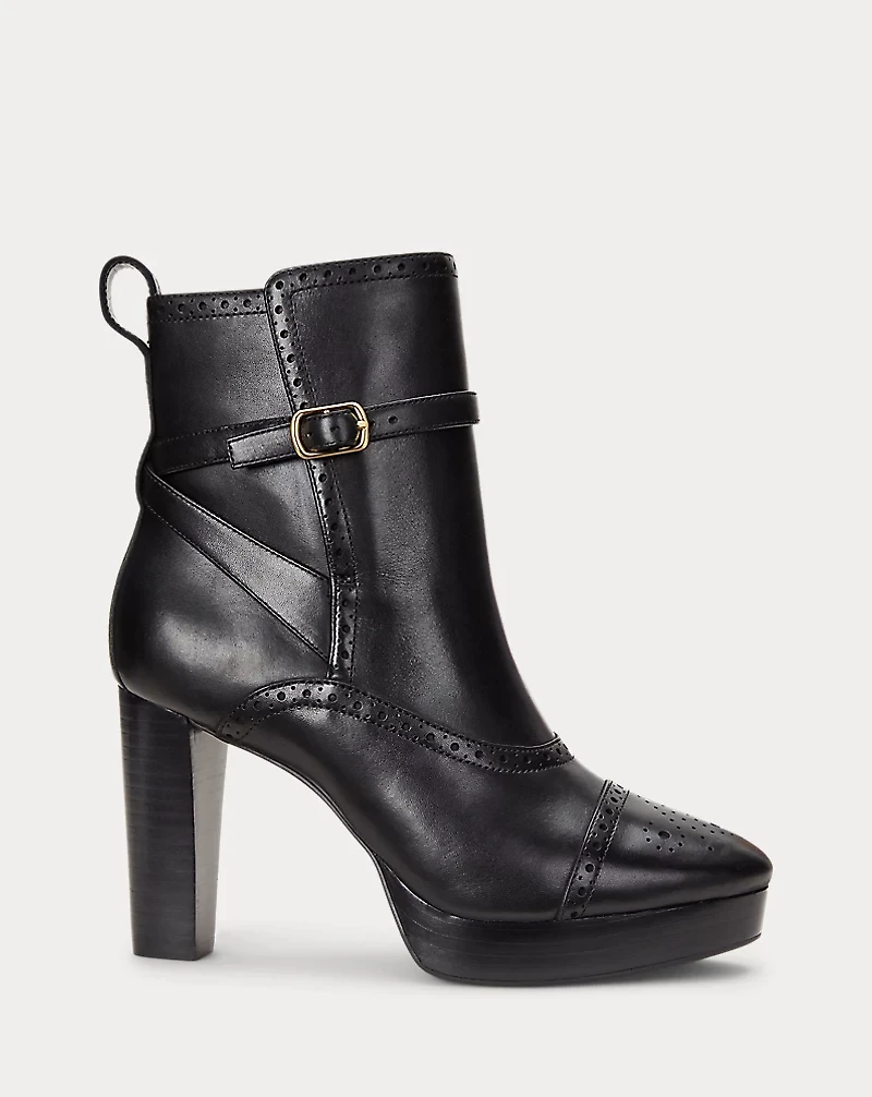 Mckinsey Burnished Leather Bootie