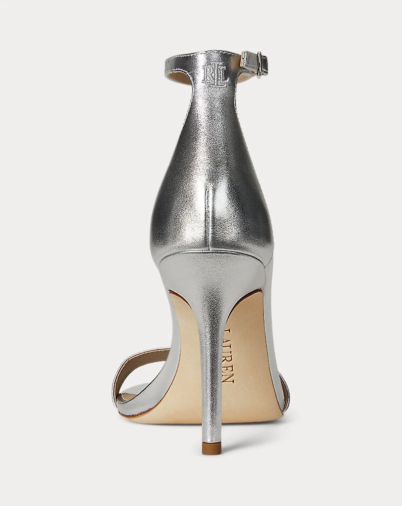 Allie Metallic Nappa Leather Sandal