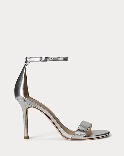 Allie Metallic Nappa Leather Sandal