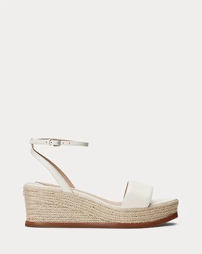 Leona Nappa Leather Espadrille