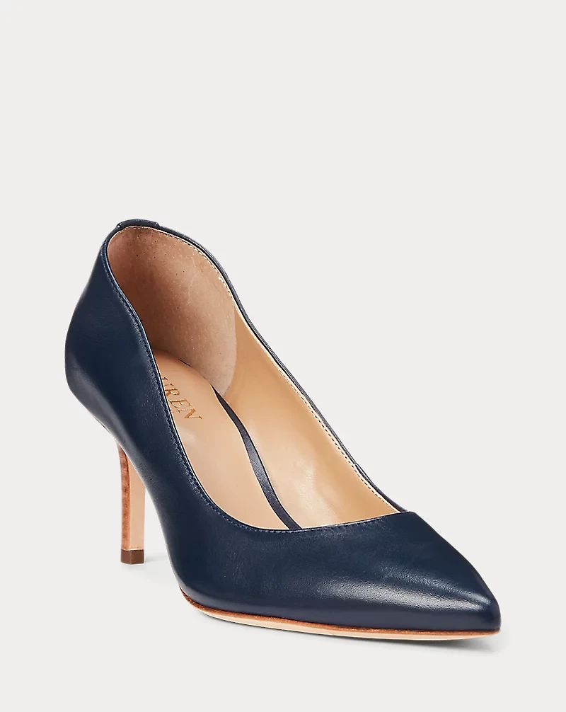 Lanette Nappa Leather Pump