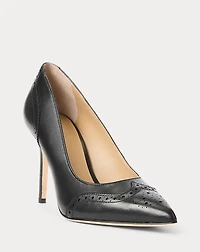 Lynden Burnished Leather Pump