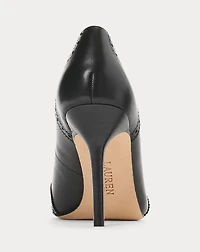 Lynden Burnished Leather Pump
