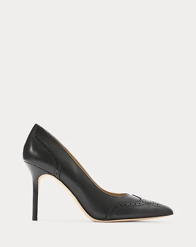 Lynden Burnished Leather Pump