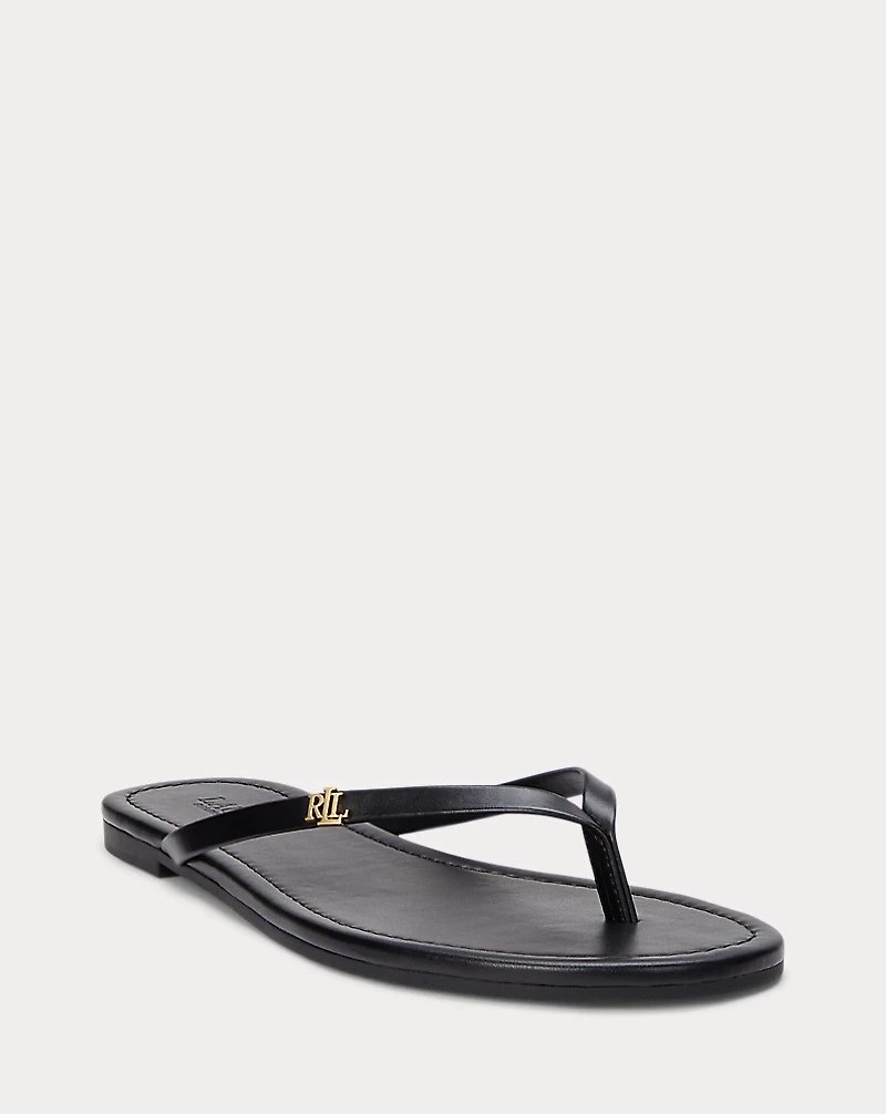 Raquel Leather Flip-Flop