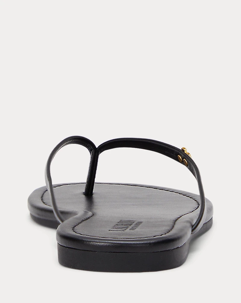 Raquel Leather Flip-Flop
