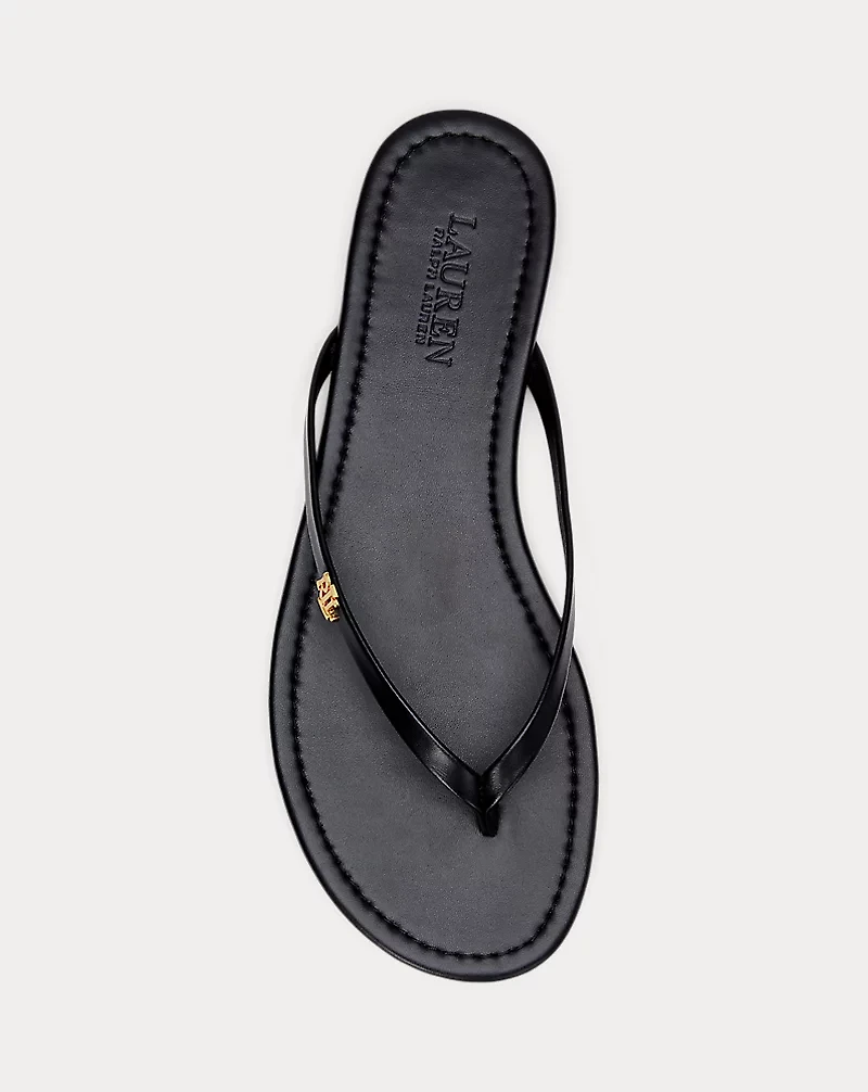 Raquel Leather Flip-Flop