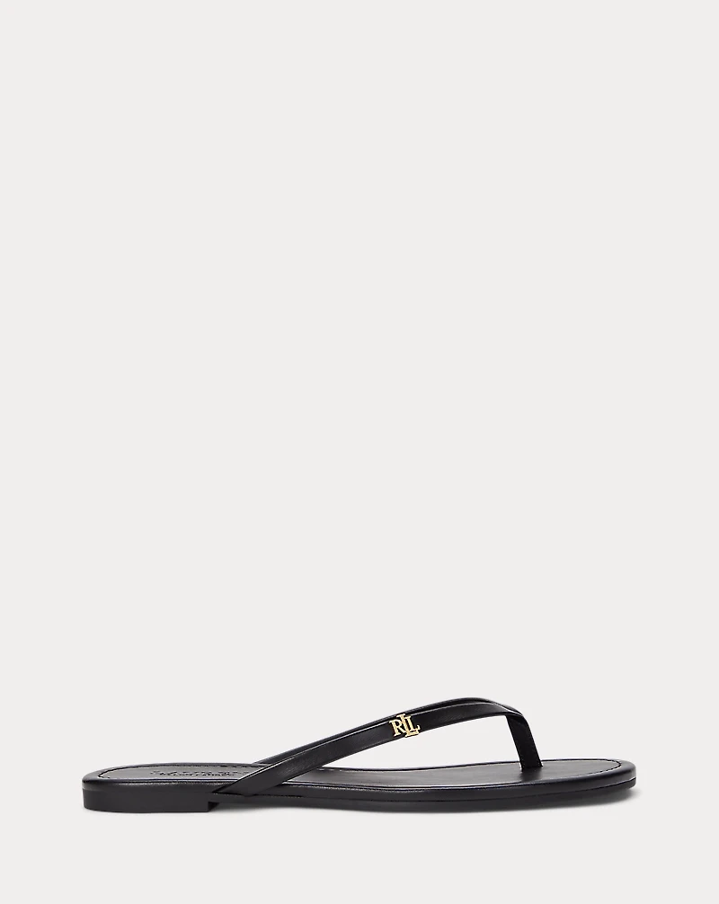 Raquel Leather Flip-Flop