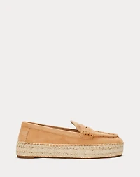 Luize Suede Loafer Espadrille