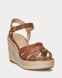 Soffia Calfskin Espadrille