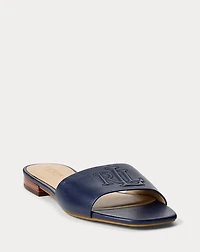 Everley Nappa Leather Slide Sandal