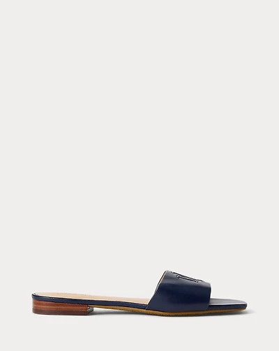 Everley Nappa Leather Slide Sandal