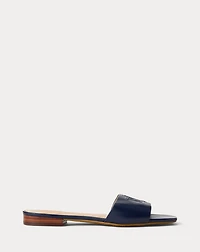 Everley Nappa Leather Slide Sandal