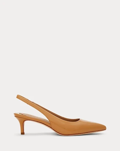 Lolah II Patent Leather Slingback Pump