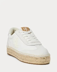 Luize Canvas & Suede Espadrille Sneaker