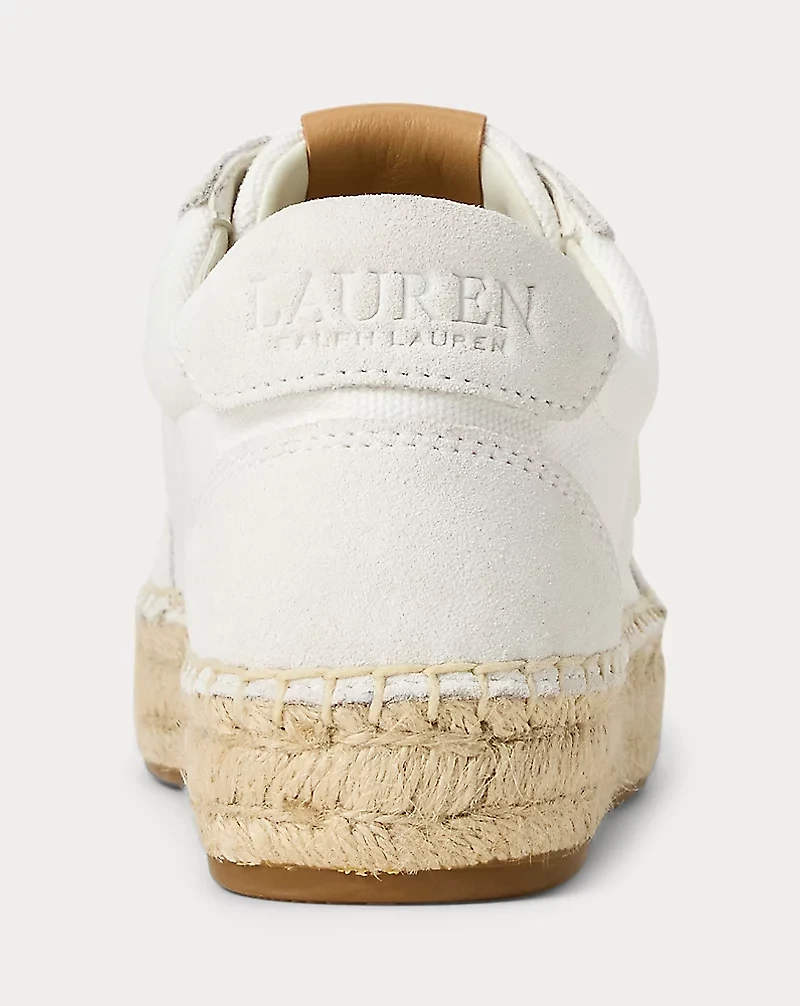 Luize Canvas & Suede Espadrille Sneaker
