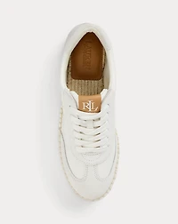 Luize Canvas & Suede Espadrille Sneaker